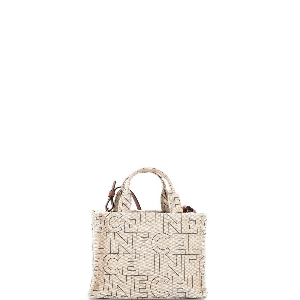 Celine Cabas Thais Tote Triomphe #203120C18B - Picture 3 of 9